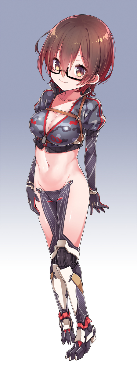 This is a pixiv picture whose title is ロボ子さん.