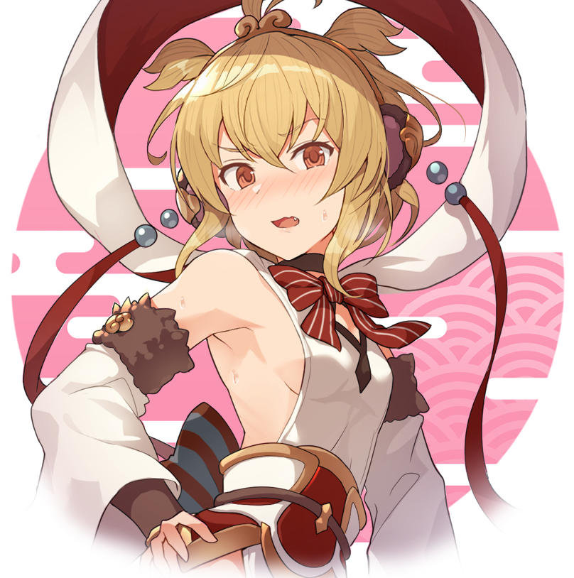 This is a pixiv picture whose title is 『煩悩を見届けるアンチラ』.