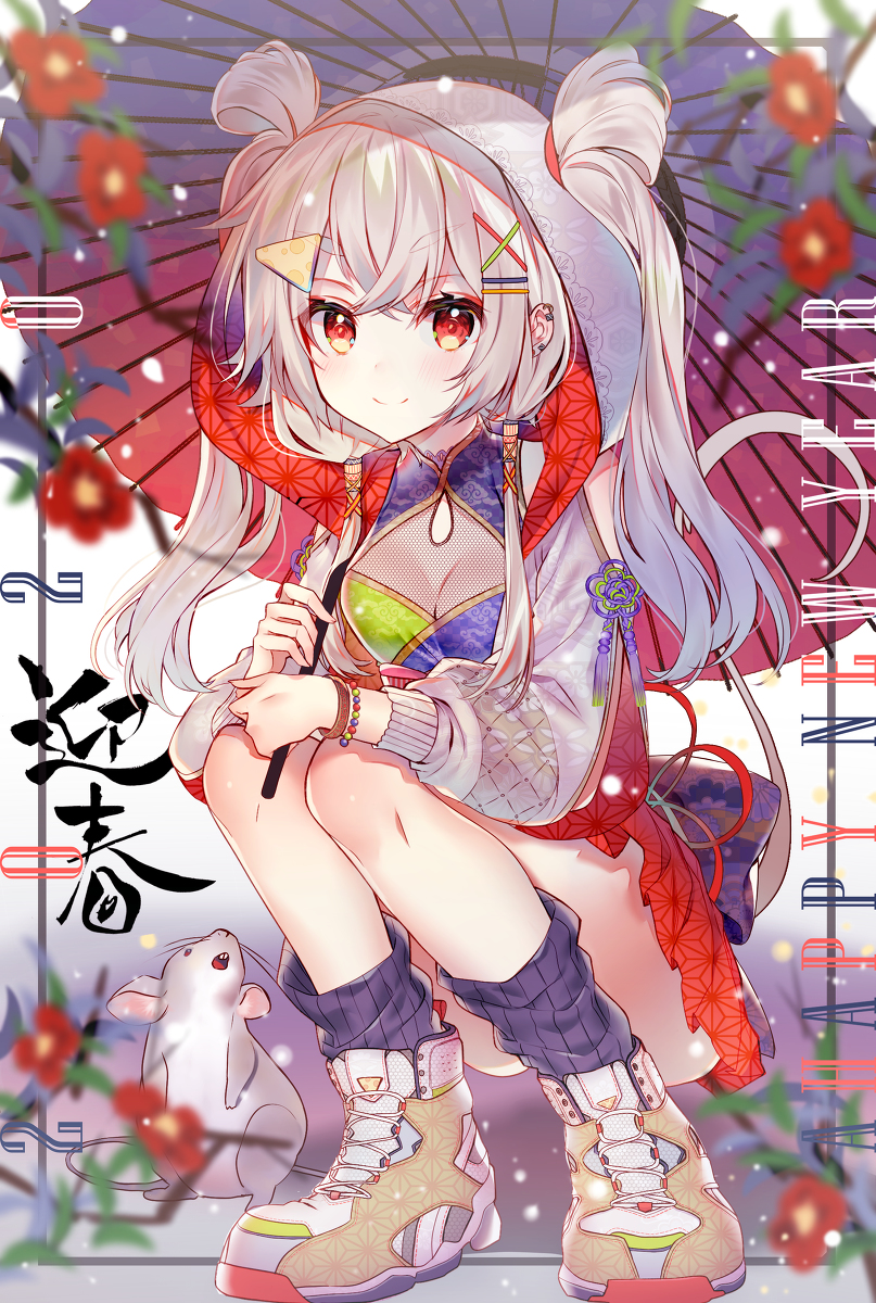 This is a pixiv picture whose title is 謹賀新年.