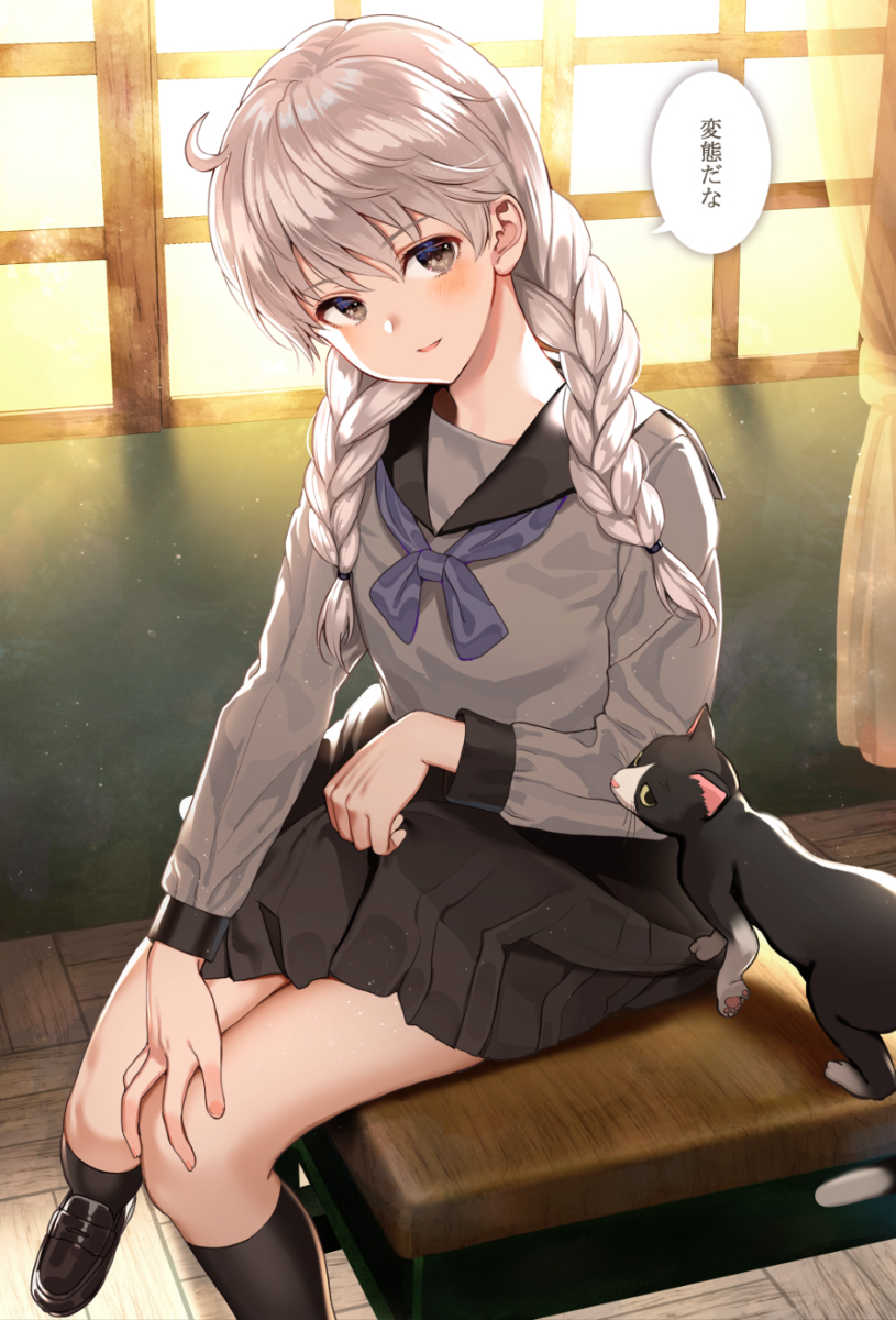 This is a pixiv picture whose title is 「…こういうの、君は喜ぶだろう？」.