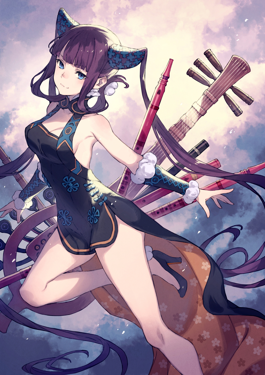 This is a pixiv picture whose title is 楊貴妃.