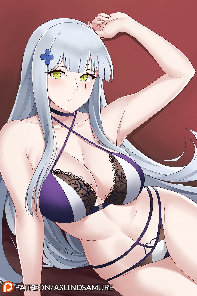 This is a pixiv picture whose title is HK 416.