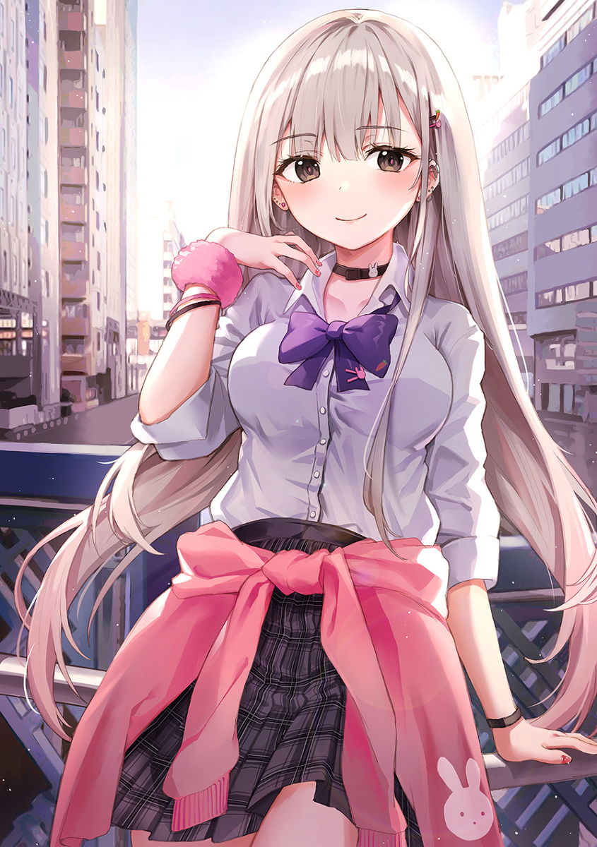 This is a pixiv picture whose title is ウサギャル.