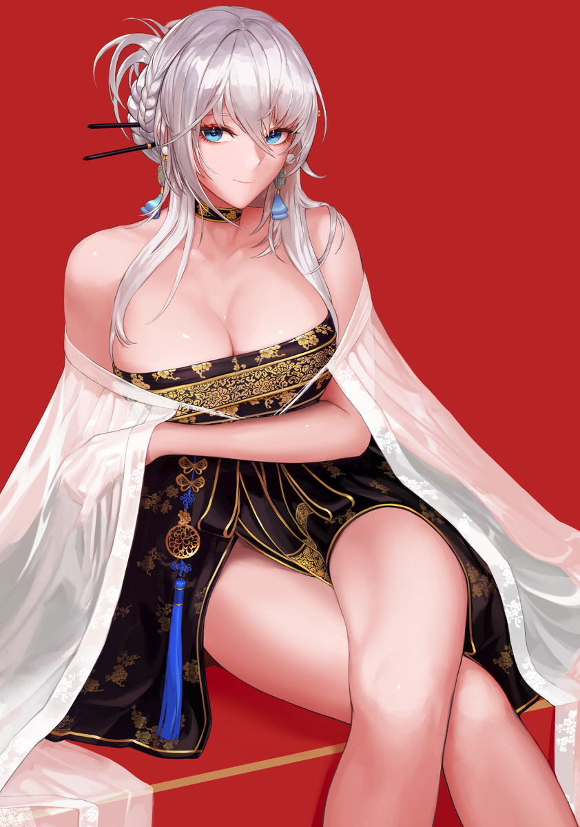 This is a pixiv picture whose title is doodle.