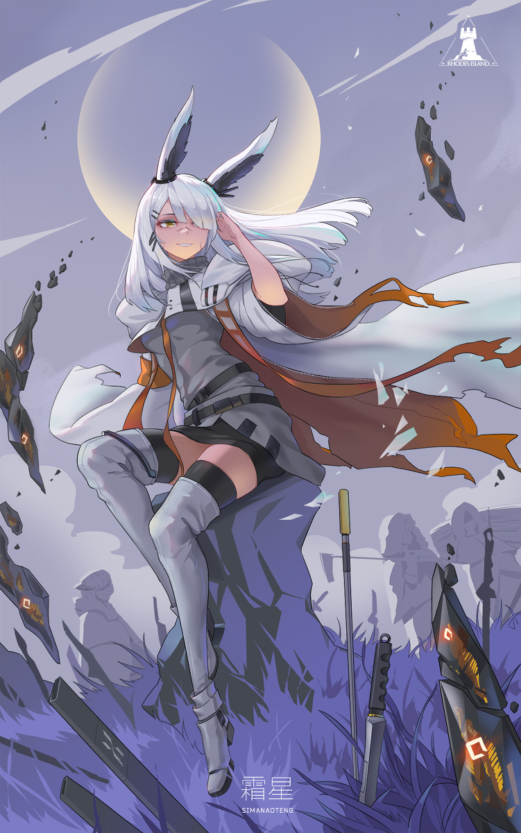 This is a pixiv picture whose title is 霜星.