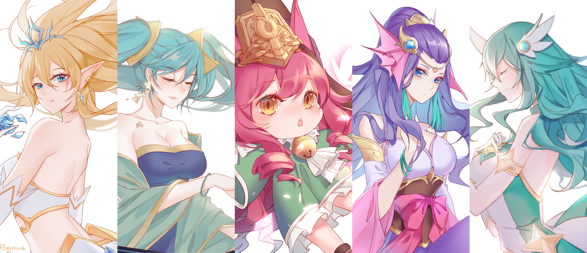 This is a pixiv picture whose title is League of supports.