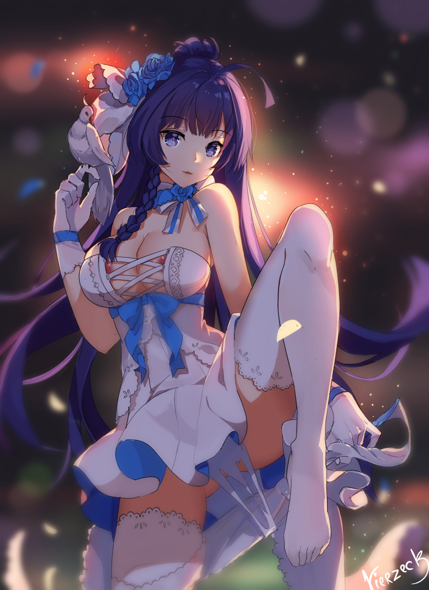 This is a pixiv picture whose title is 雷电芽衣.