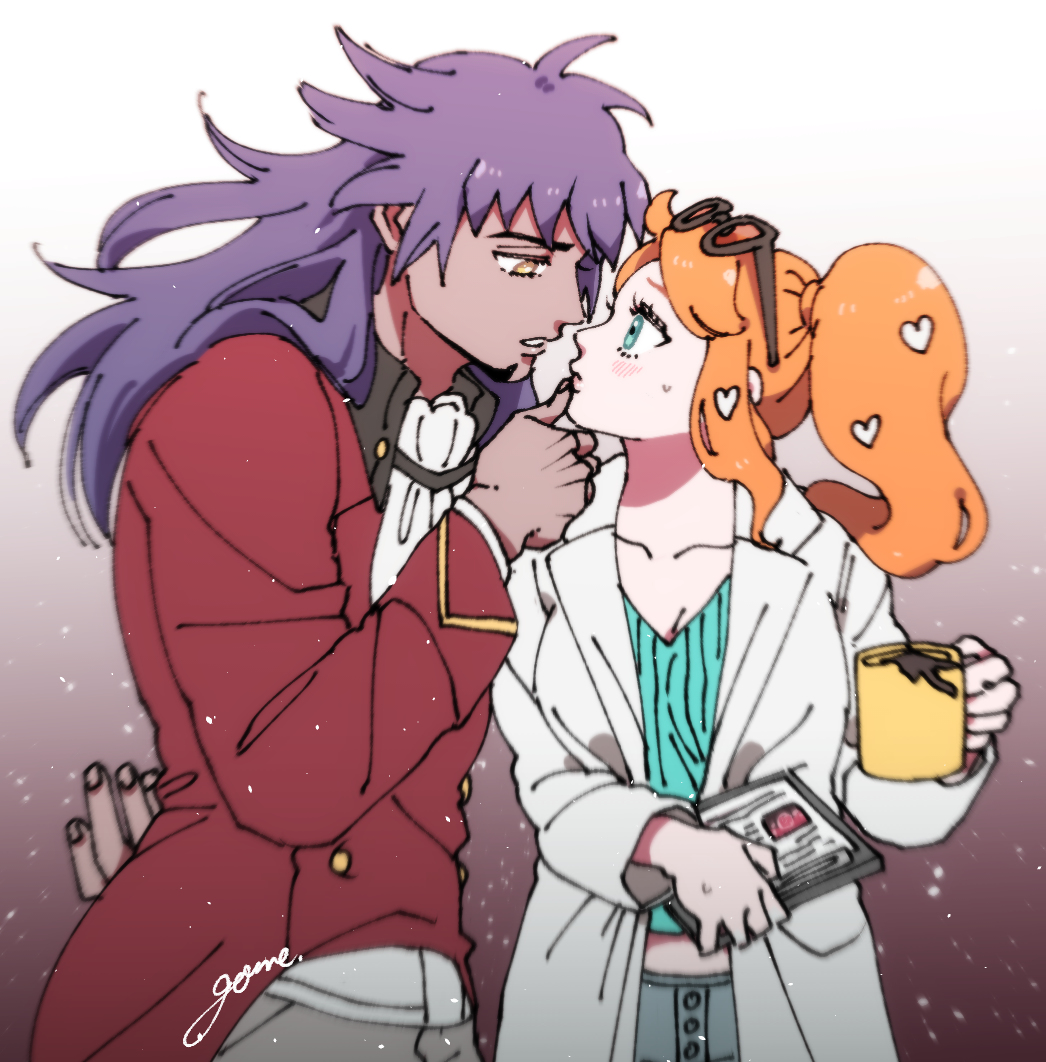 This is a pixiv picture whose title is ダンソニ.