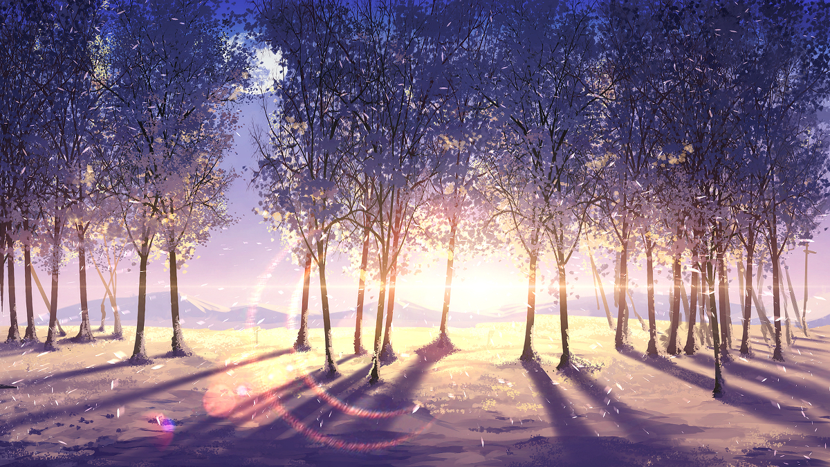 This is a pixiv picture whose title is 日出.