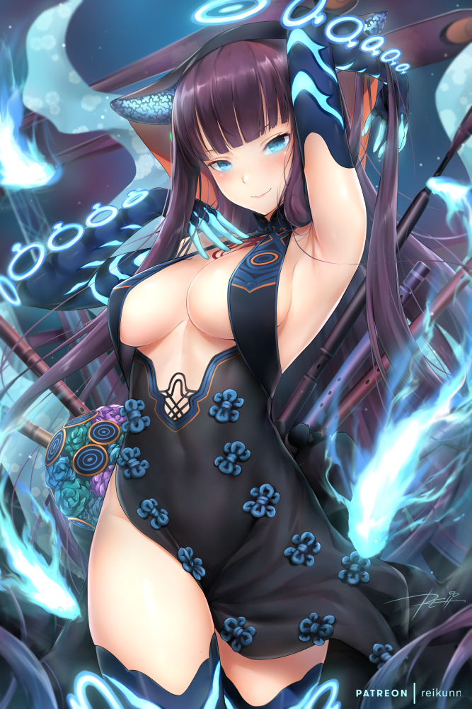 This is a pixiv picture whose title is 楊貴妃.