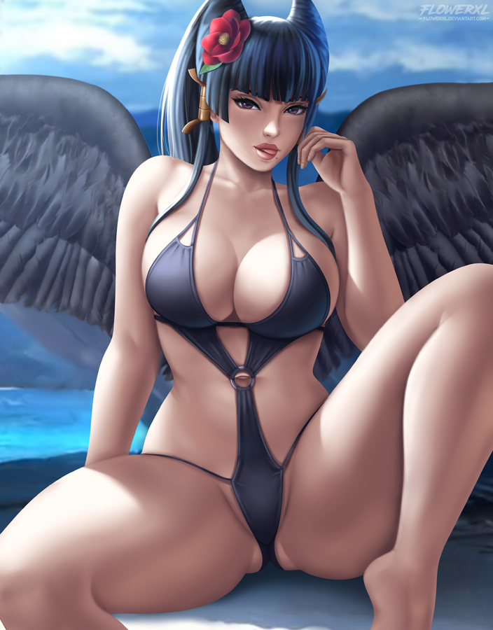 This is a pixiv picture whose title is Nyotengu.