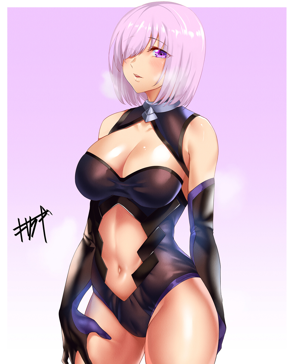 This is a pixiv picture whose title is マシュマロ　落書き.