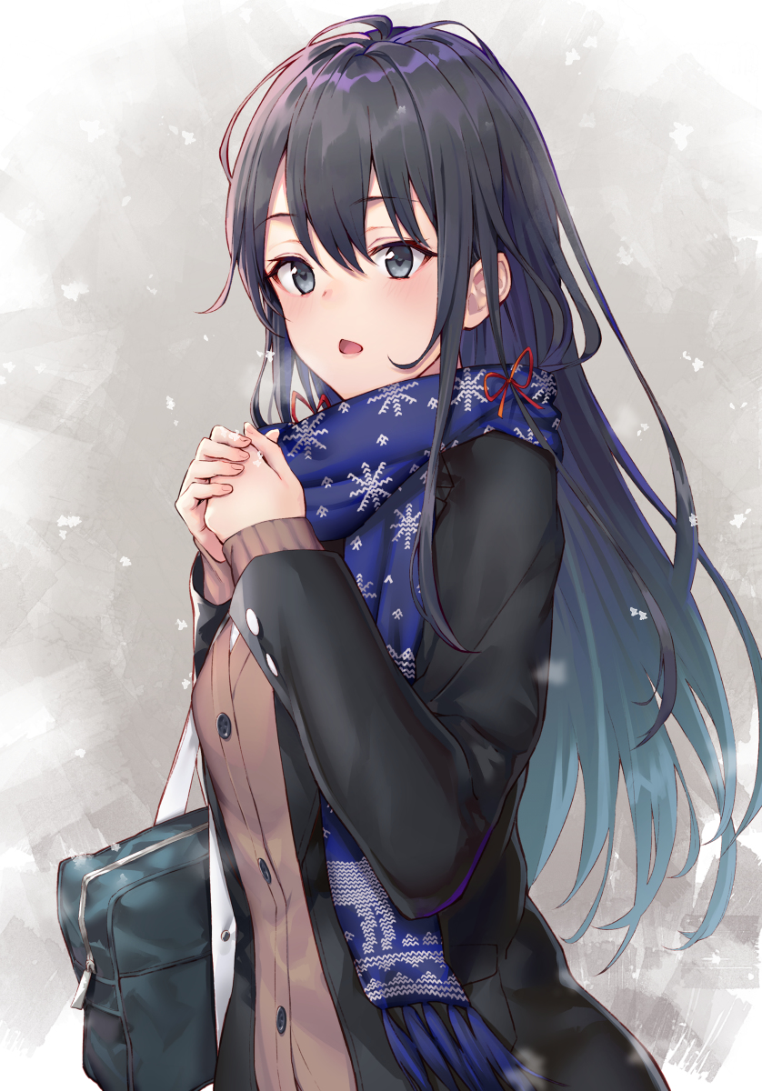 This is a pixiv picture whose title is 雪乃.