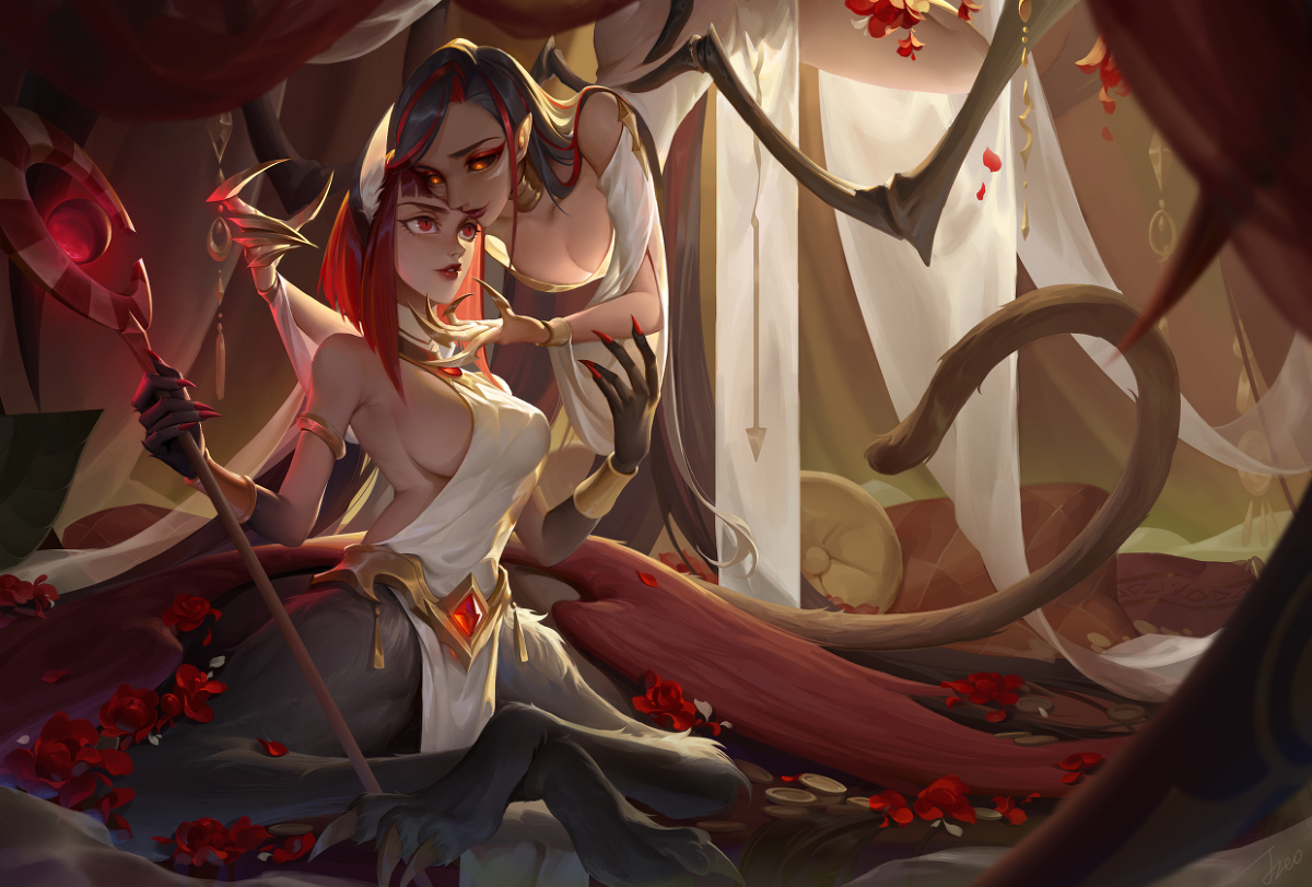 This is a pixiv picture whose title is AFK Arena.