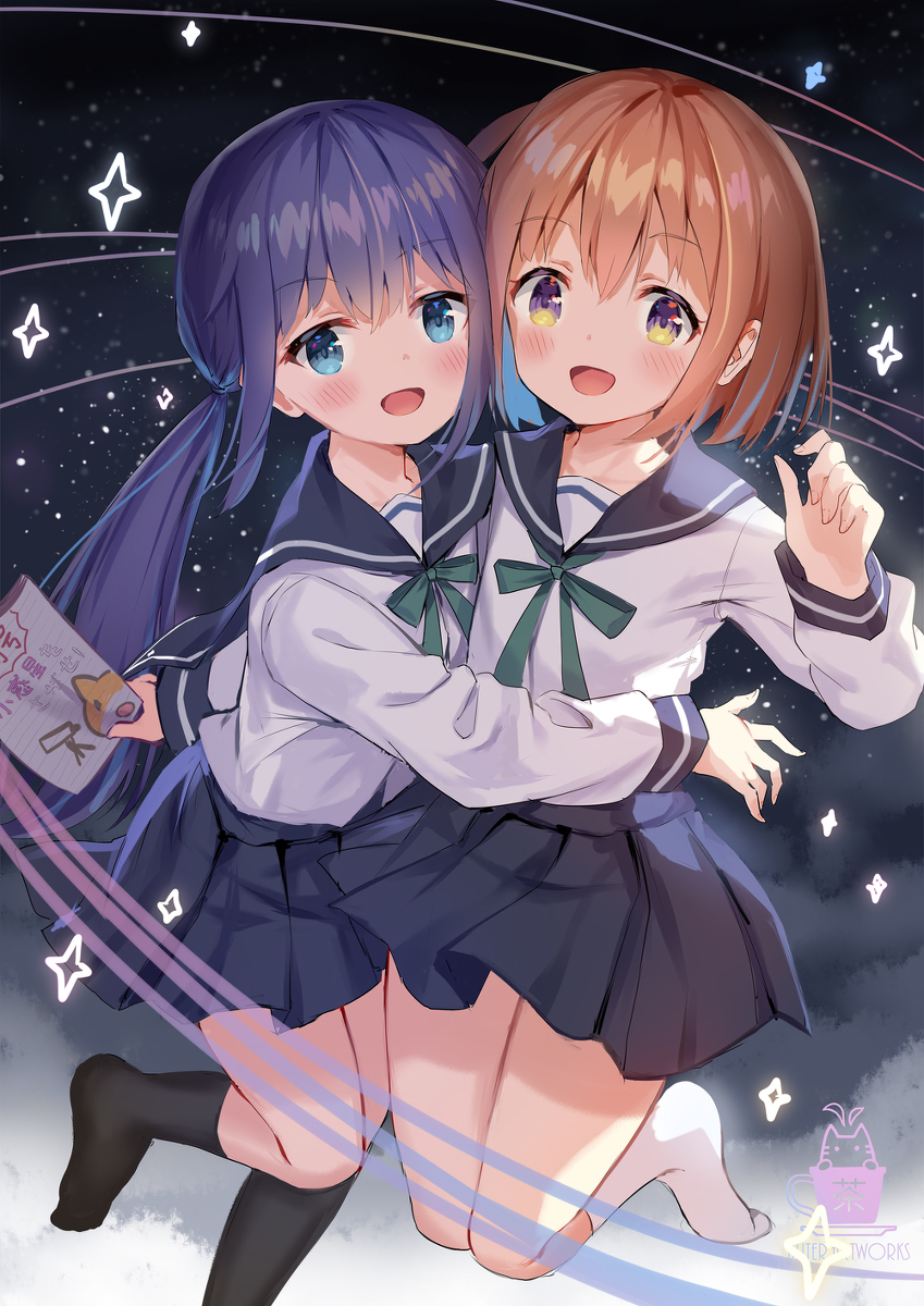 This is a pixiv picture whose title is 恋する小惑星.