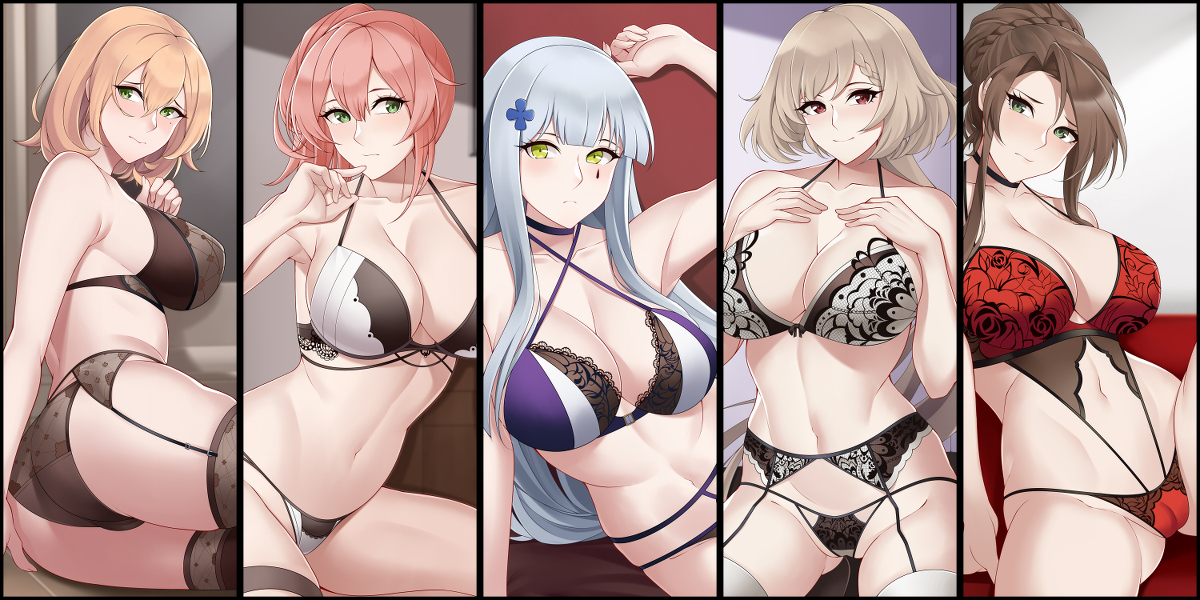 This is a pixiv picture whose title is GFL Compilation.