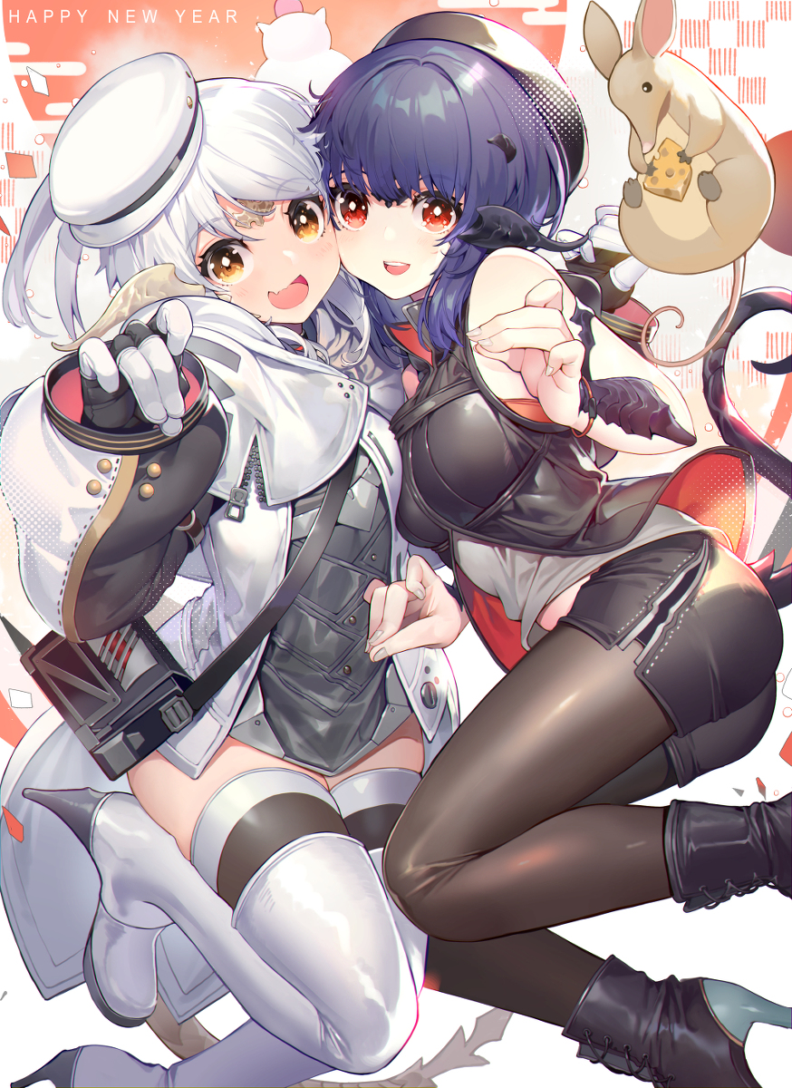 This is a pixiv picture whose title is HNY 2020!.