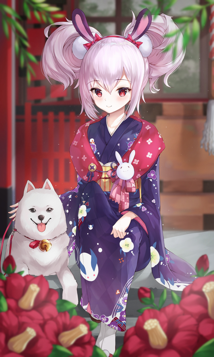 This is a pixiv picture whose title is ラフィー.