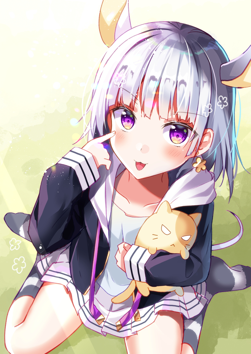 This is a pixiv picture whose title is 「ねずみちゃん」.