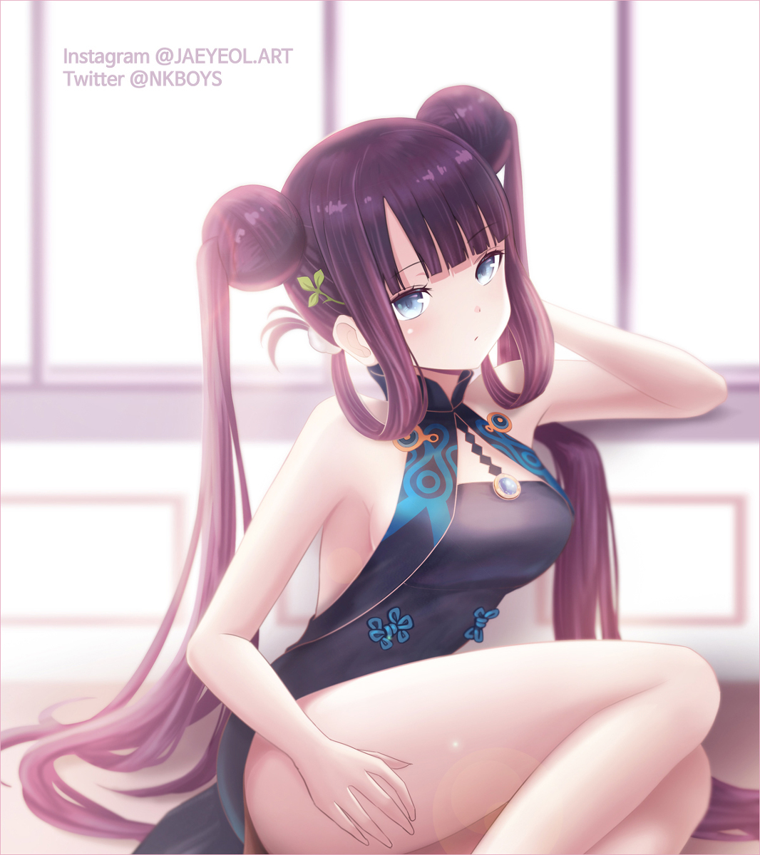 This is a pixiv picture whose title is 楊貴妃.