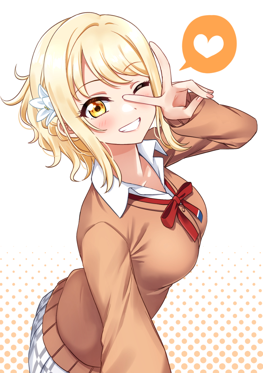 This is a pixiv picture whose title is ♥.