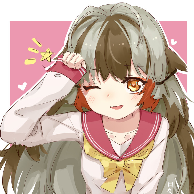 This is a pixiv picture whose title is 雪雉.