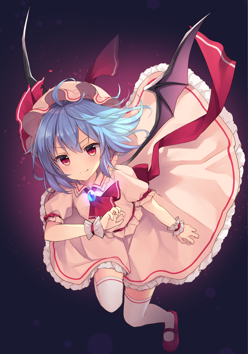 This is a pixiv picture whose title is 戦闘モードレミリア.