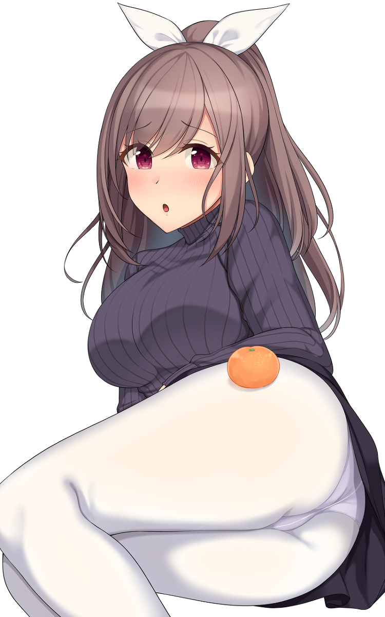 This is a pixiv picture whose title is 鏡餅チャレンジ：成功.