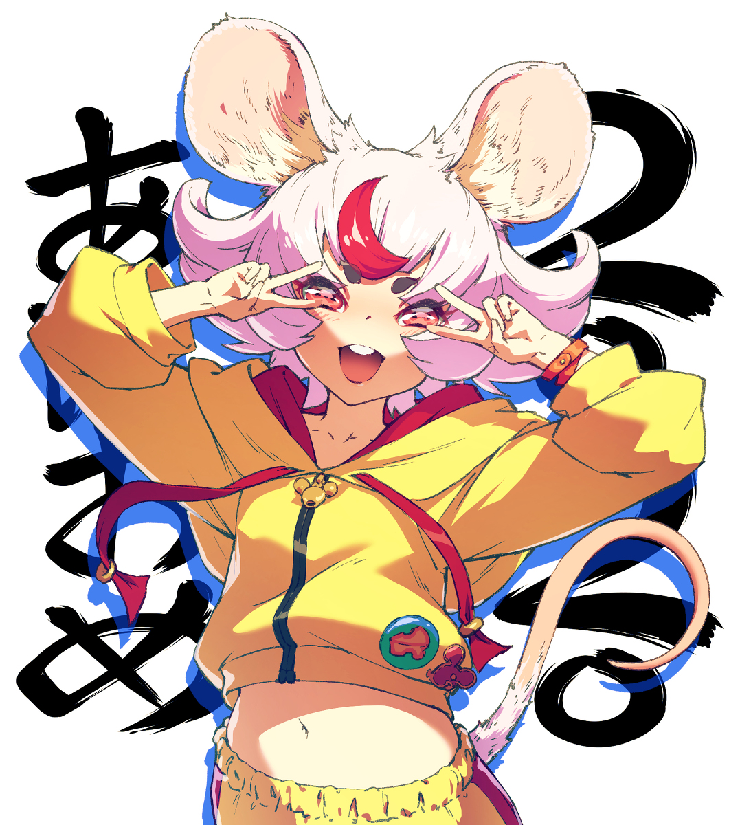 This is a pixiv picture whose title is ねずっこ.