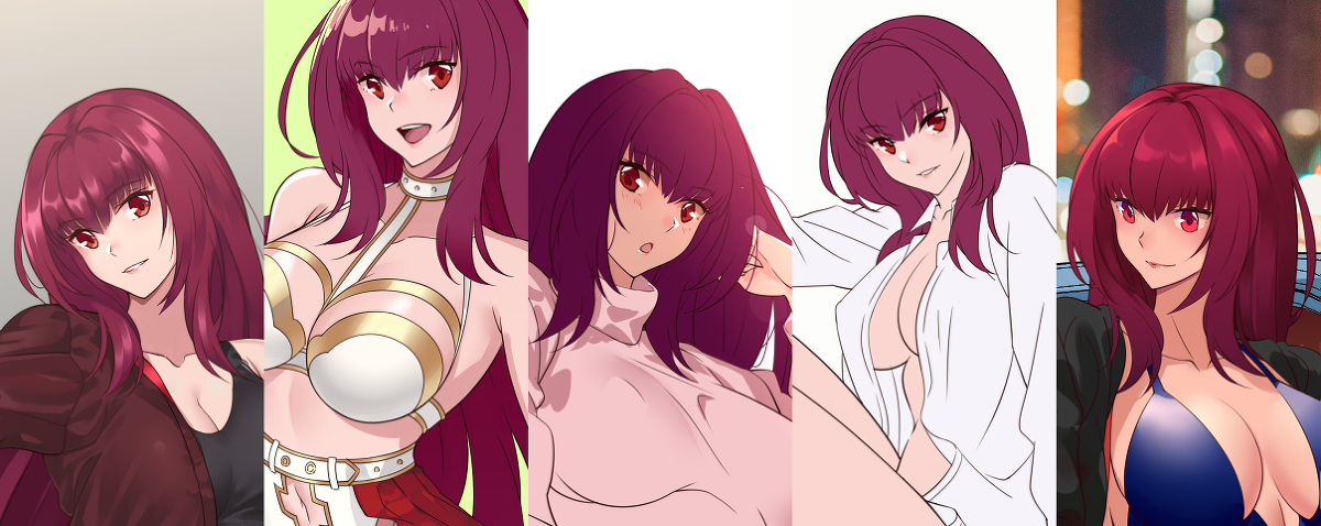 This is a pixiv picture whose title is スカサハ.