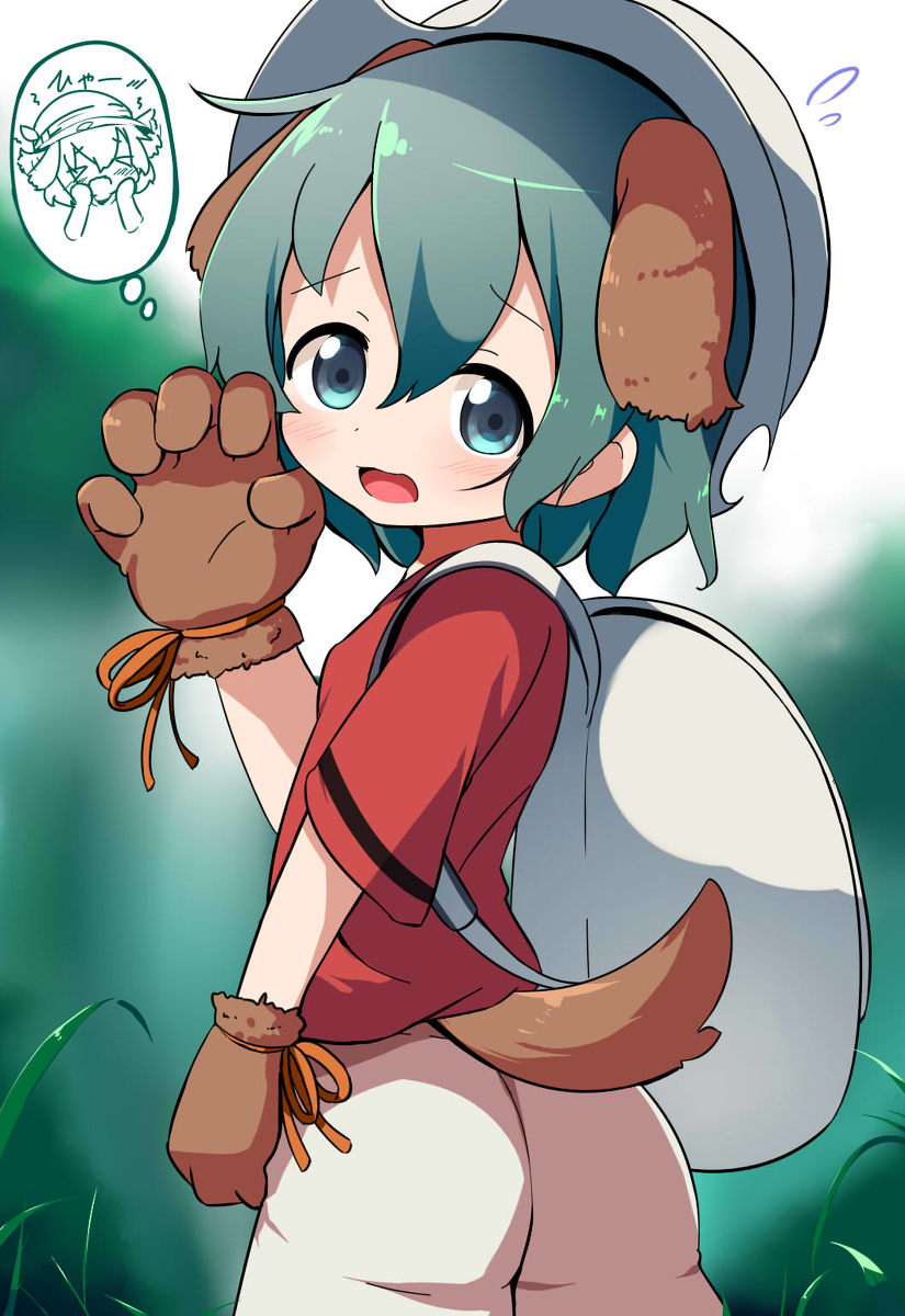 This is a pixiv picture whose title is かわんちゃん.