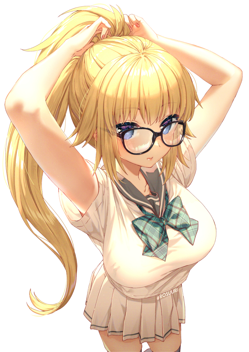 This is a pixiv picture whose title is 眼鏡.