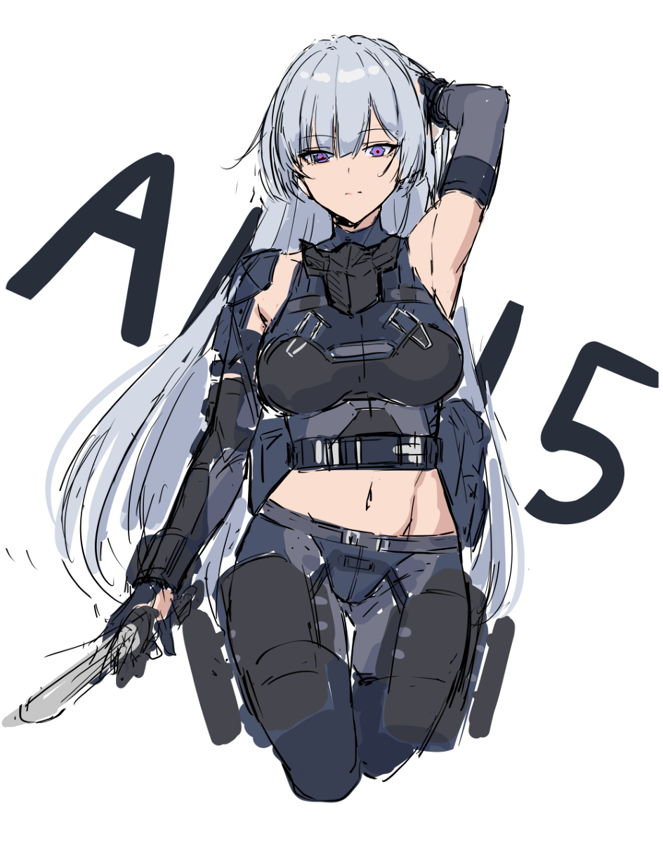 This is a pixiv picture whose title is ak-15.