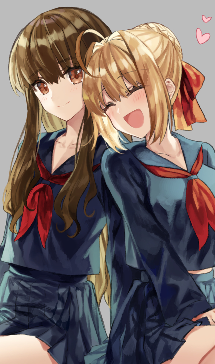 This is a pixiv picture whose title is 剣女主.