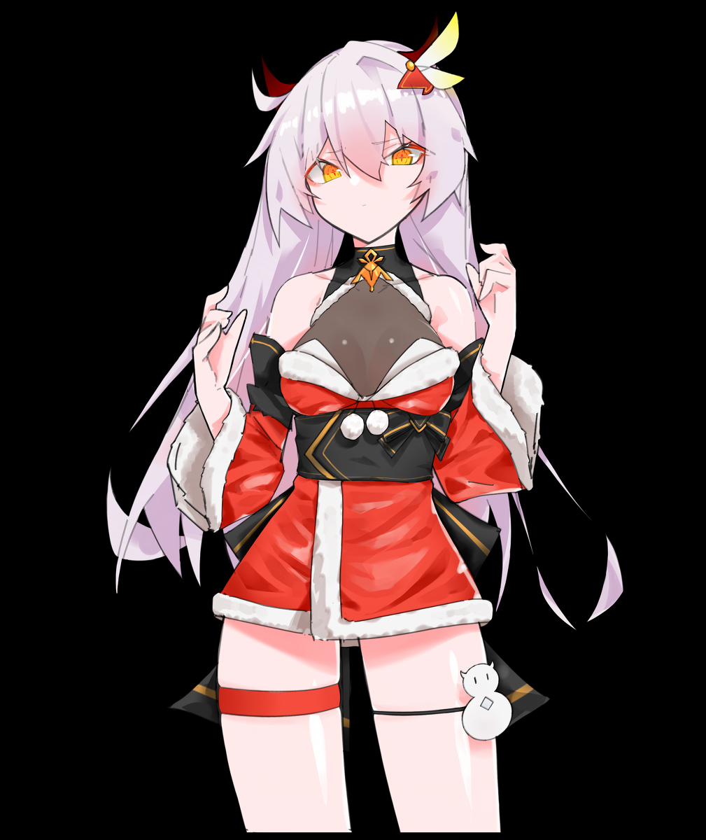 This is a pixiv picture whose title is 【Gift】.