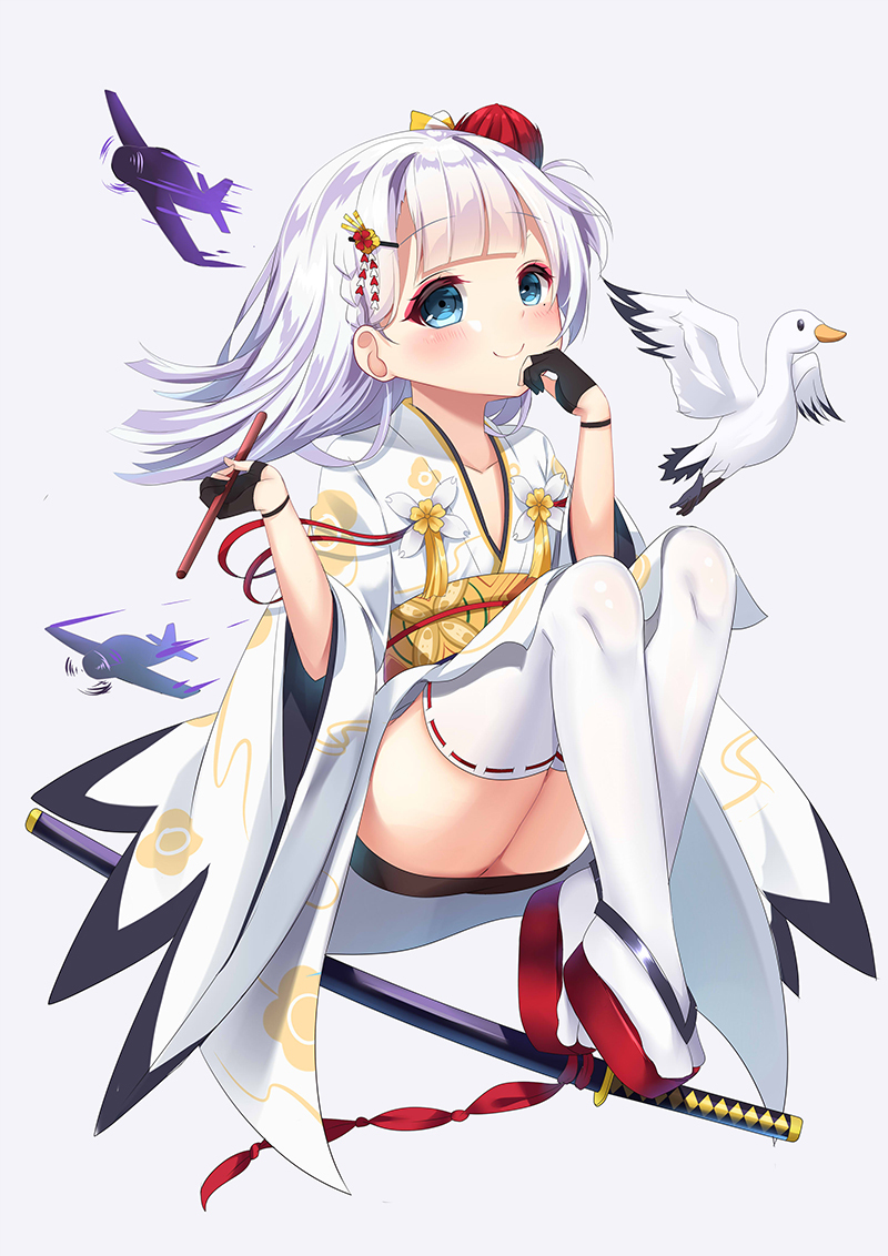 This is a pixiv picture whose title is IJN Shoukaku.