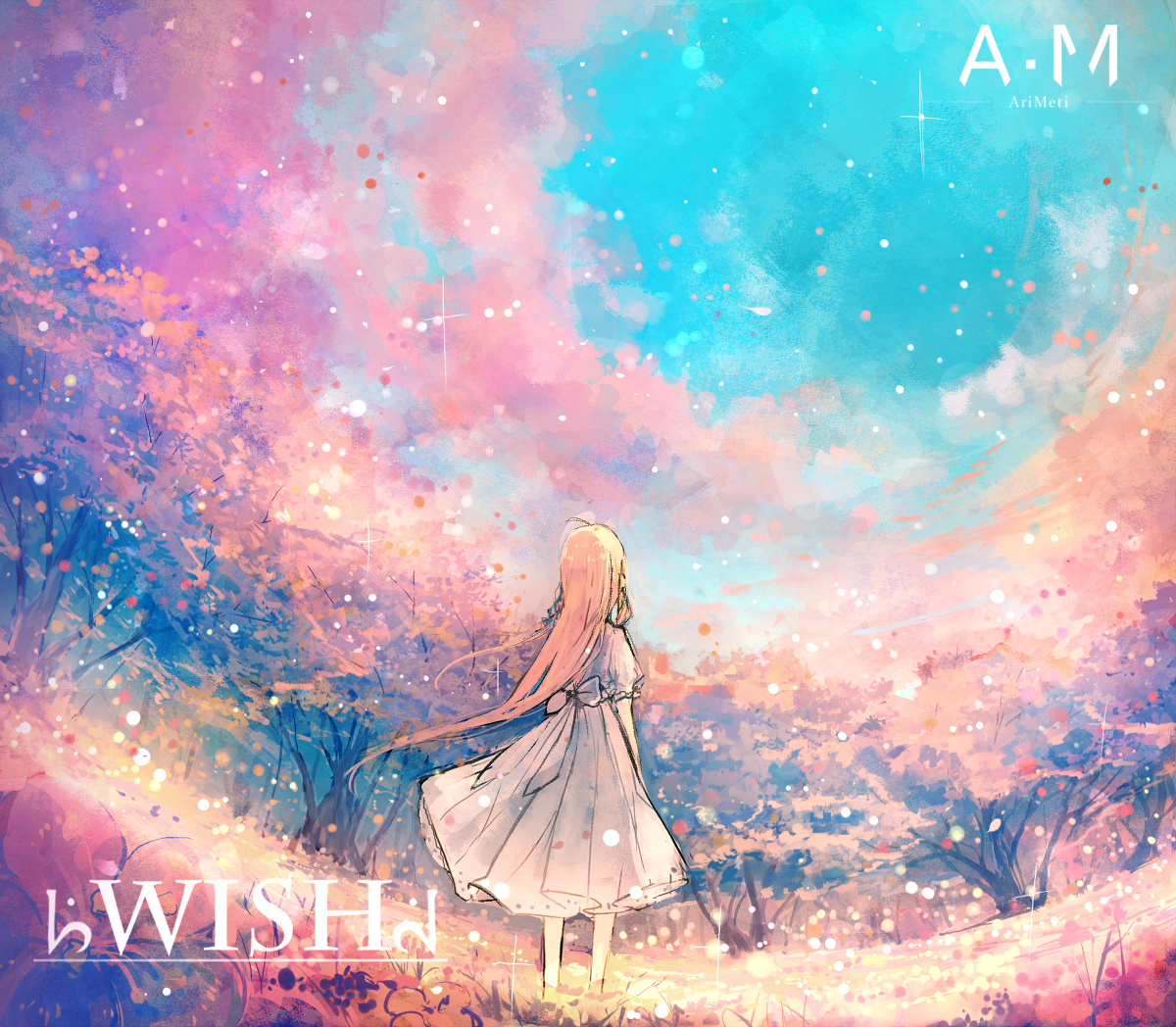 This is a pixiv picture whose title is WISH.