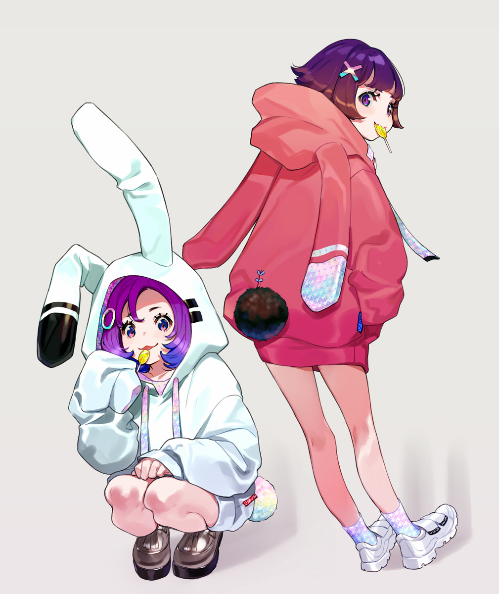 This is a pixiv picture whose title is うさ🐰.