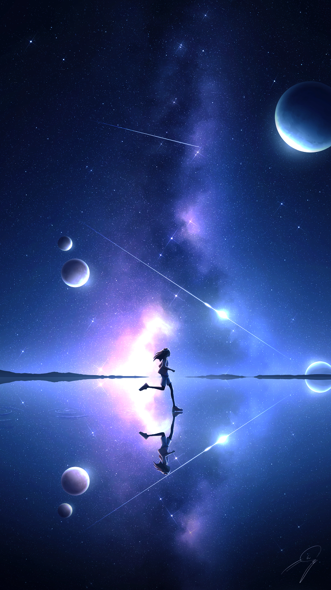 This is a pixiv picture whose title is ドリームランナー.