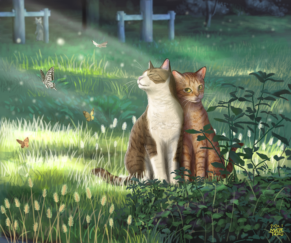 This is a pixiv picture whose title is 日溜まり.