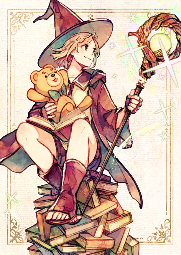 This is a pixiv picture whose title is ライラと真夜中３時の大冒険.