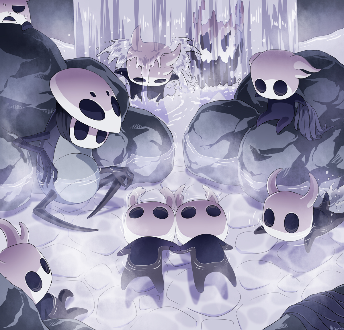 This is a pixiv picture whose title is Hollowknightまとめ2.