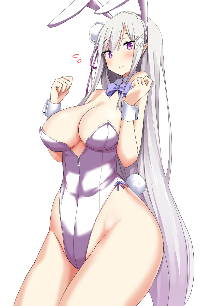 This is a pixiv picture whose title is 練習絵（バニー）　.