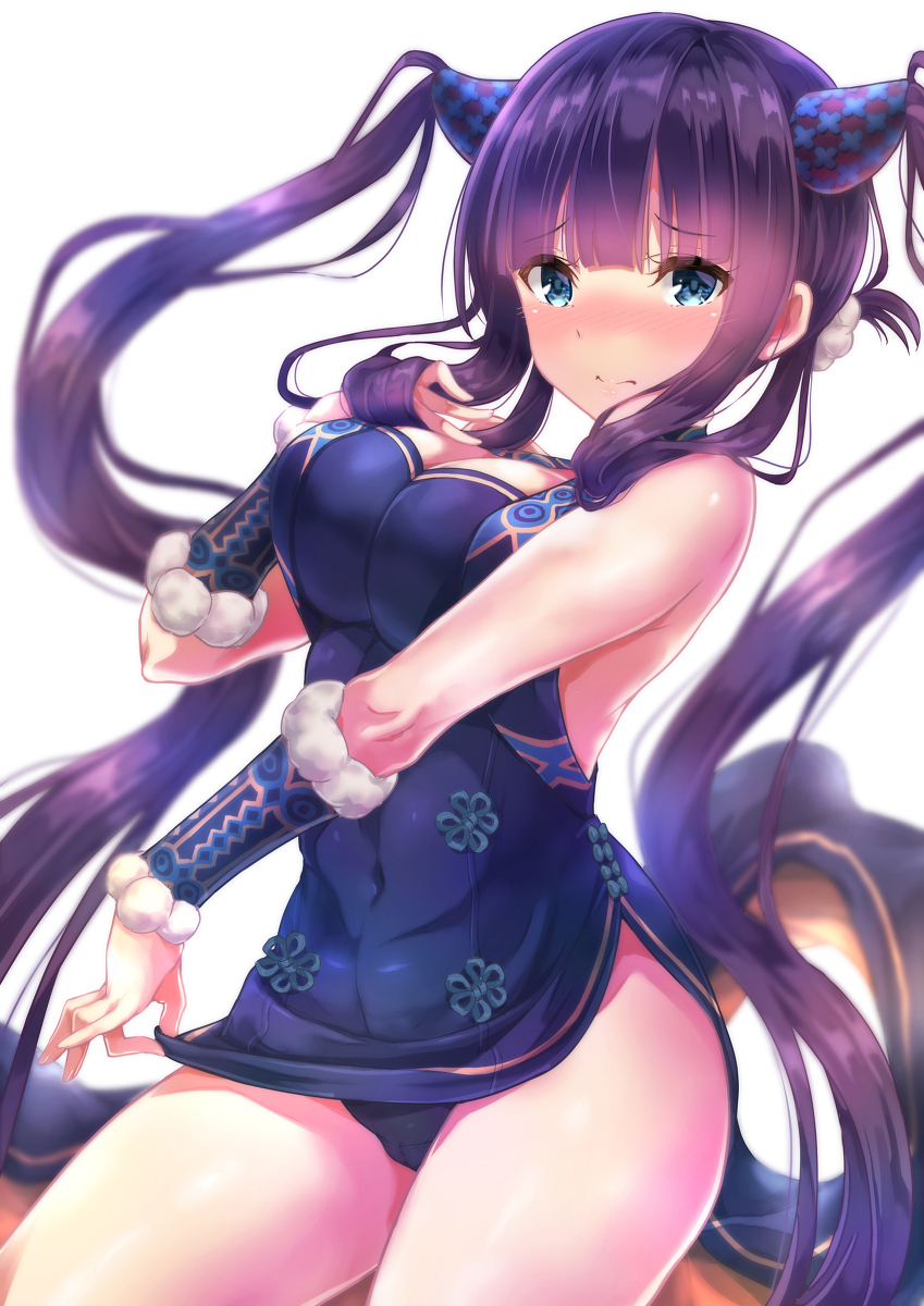 This is a pixiv picture whose title is 楊貴妃ちゃん（マ、マスターのご用命とあらば・・・）.