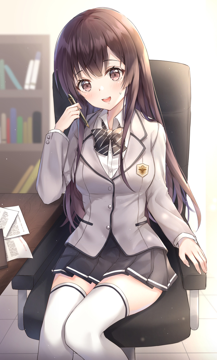 This is a pixiv picture whose title is あわてた会長💦.