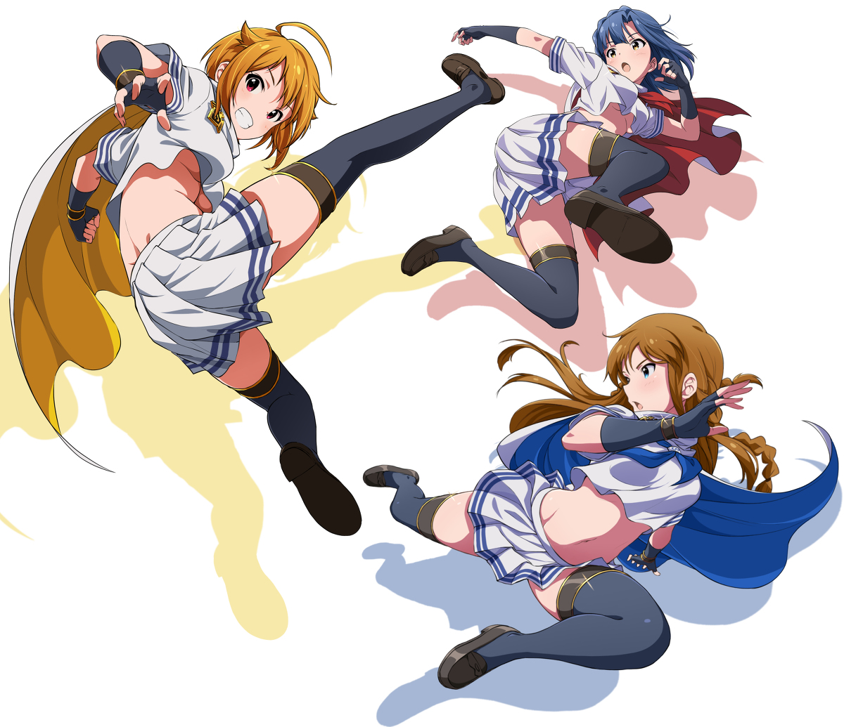 This is a pixiv picture whose title is マイティセーラーズ.