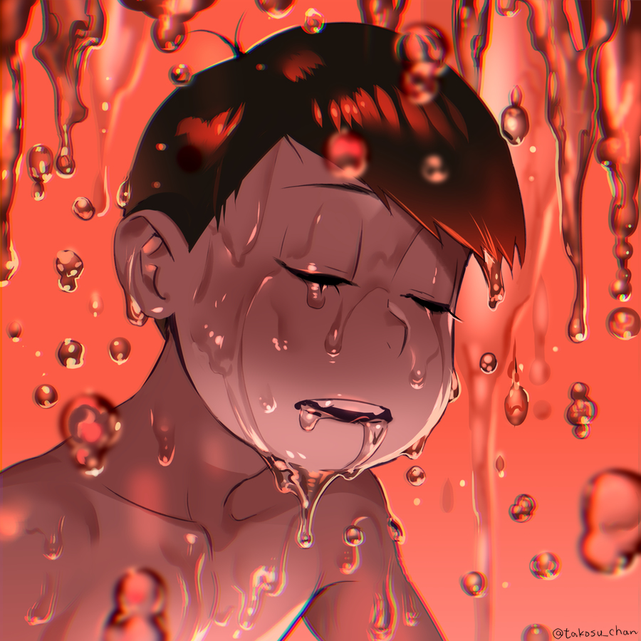 This is a pixiv picture whose title is Red water.