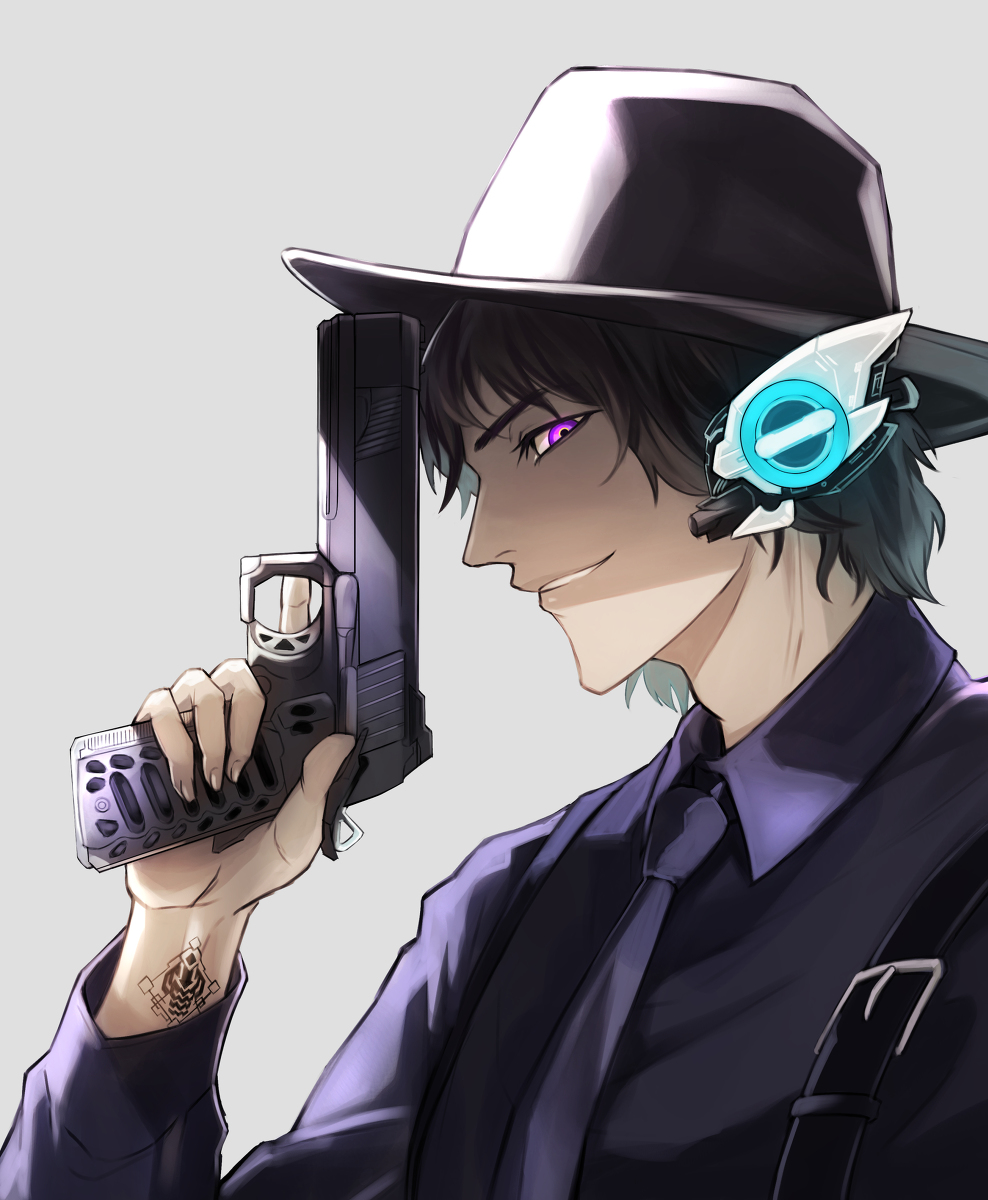 This is a pixiv picture whose title is 迅くん.