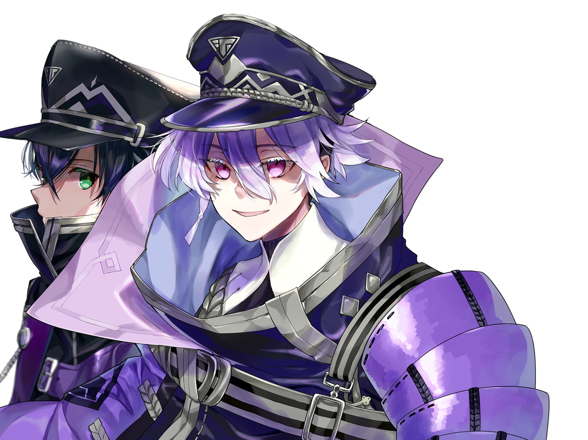 This is a pixiv picture whose title is 清麿と水心子.