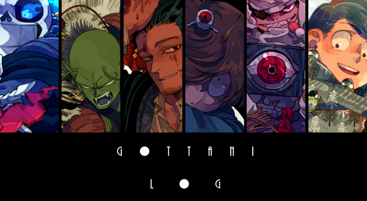 This is a pixiv picture whose title is GOTTANI  LOG.